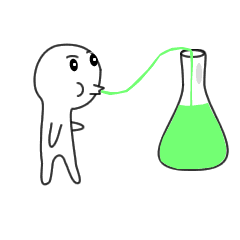 抖音七夕吸管锥形瓶表情包gif动态高清图集