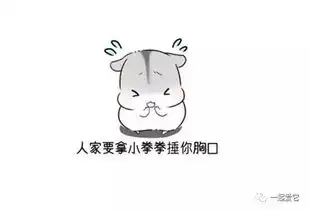 宠趣动物版的小锤锤系列,哼,捶你胸口