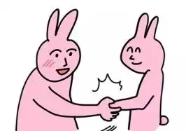 两只粉色兔子系列表情包有哪些热门两只粉兔子揪衣服表情包大全gif动图咖绿茵手游站