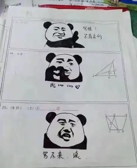 据说这就是电视剧里绝世高手出现时的样子,我仔细一想还真是