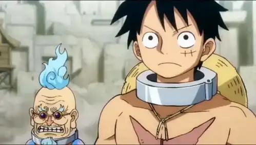 海贼王三灾看见大妈的表情亮了