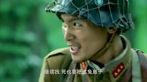 聪明的大膀子用枪顶着帽子,试探敌人走没走,表情真到位