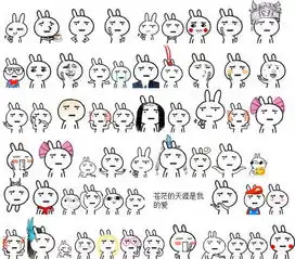 关于兔子的表情包