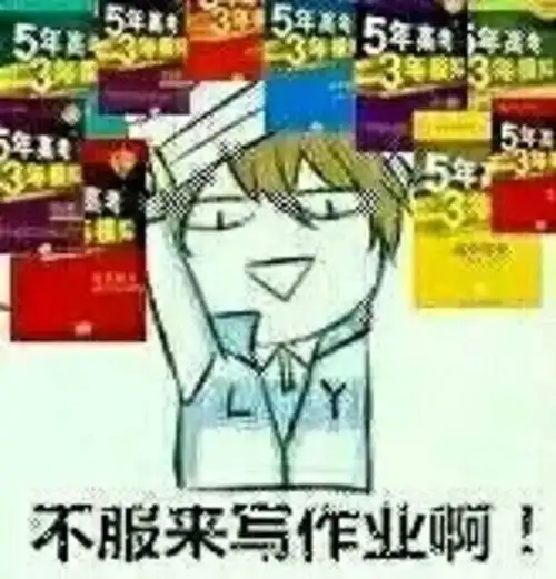 作业批改表情包暑假作业