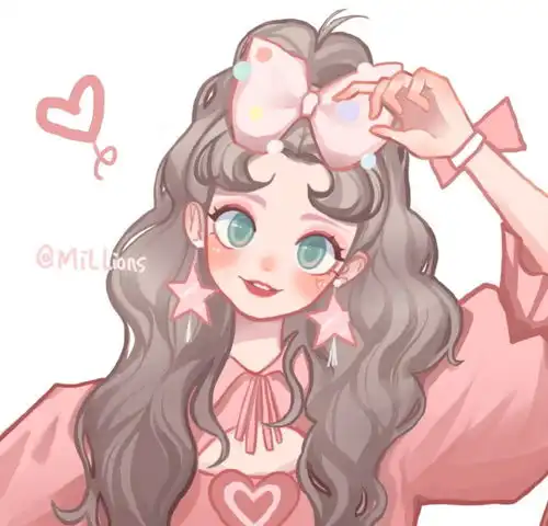 动漫女生头像,少女心满满