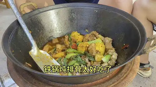 铁锅炖排骨,干掉三碗米饭,太香了