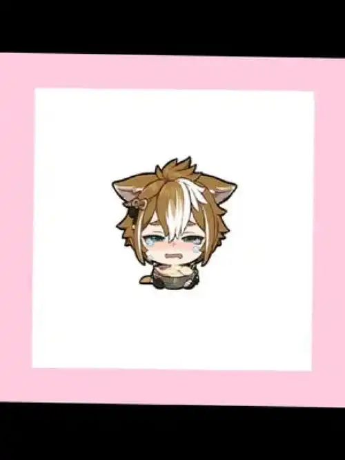 当他们做出五郎的哭哭表情流风眷堇庭原神钟离达达利亚