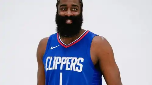 哈登亮相参与定妆拍摄身披1号录视频向球迷问好,计划战尼克斯完成首秀