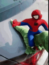 保时捷车顶坐7只葫芦娃小轿车车顶放蜘蛛侠网友评论笑喷了哈哈哈哈哈