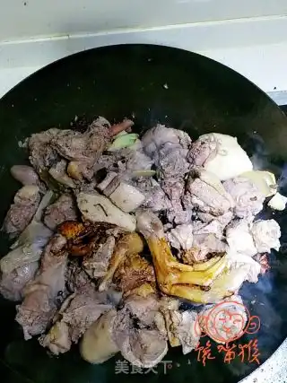 铁锅炖大鹅的做法铁锅炖大鹅怎么做馋嘴猴的菜谱