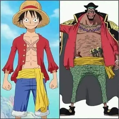 海贼王,草帽海贼团与黑胡子海贼团战斗对位