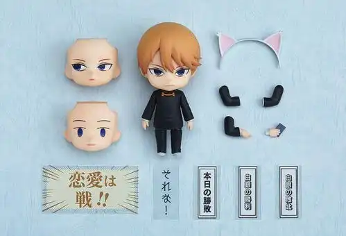 白银御行手办化,配件表情有点多其中还有辉夜的最爱