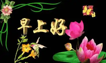 早上好问候动态图片早安祝福语