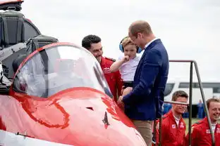 乔治小王子被飞机吓到泪崩伸手向妈妈讨抱抱