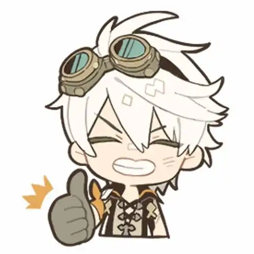 搬运原神表情包二创q版萌系高清