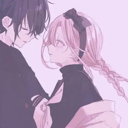 动漫情侣头像糟糕还没完成鬼混的愿望就要和某人老老实实在一起了