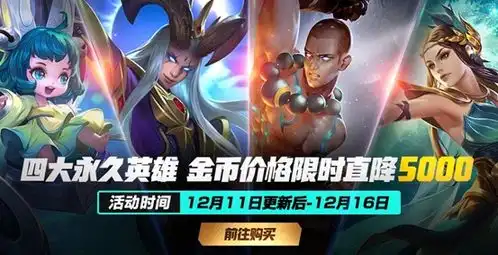 王者荣耀周2例行更新来了,蔡文姬虞姬等4英雄直降5000金币