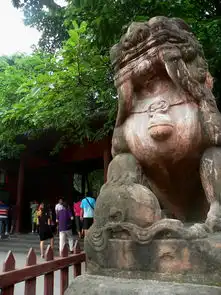 西南行44成都武侯祠美术馆的刘湘墓