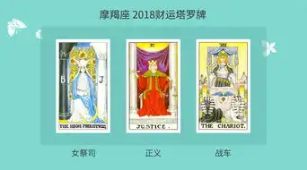 塔罗占卜摩羯座2018年星座运势